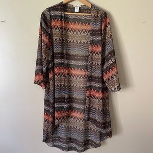 Never worn Southwest style kimono